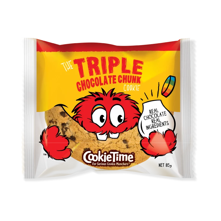 Cookie Time Triple Chocolate Chunk 85g