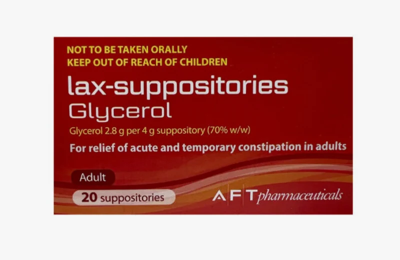 AFT LaxSupp. Glycerol 70%w/w 4g 20s