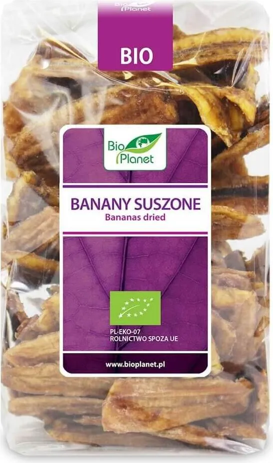 GETROCKENE BANANEN BIO 400 g - BIO PLANET DATE: 12.2025