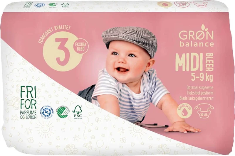 MIDI-WINDELN 5 - 9 kg (56 Stk.) - GRON BALANCE