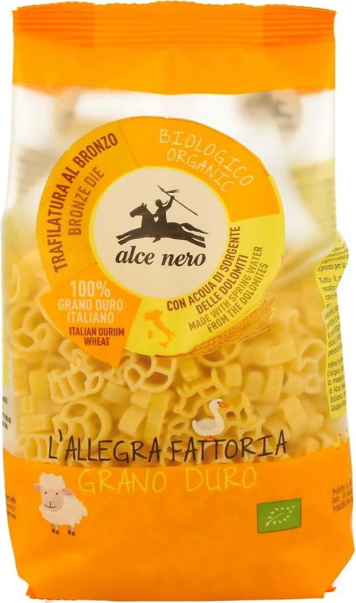 MAKARON (SEMOLINEN) FARMA BIO 250 g - ALCE NERO