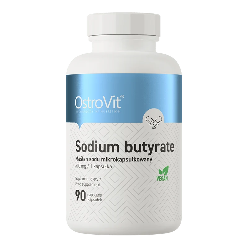 OSTROVIT Natriumbutyrat 600 mg (90 Kapseln).
