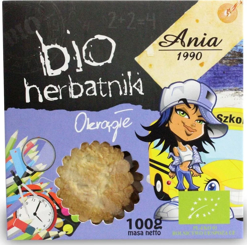 BIO BERBATNIKI OKROPED 100 g - BIO ANIA DATE: 12.2025