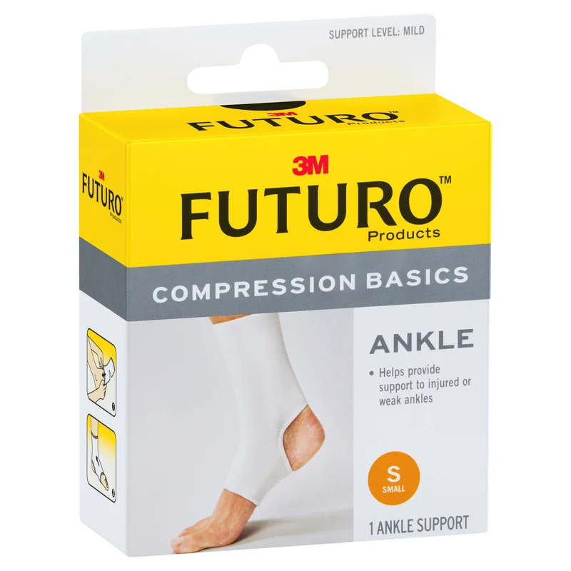 Futuro Compression Basics Elastic Ankle Brace S