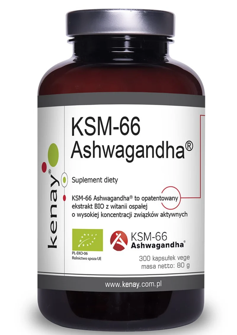 EKO Ashwagandha KSM66 300 Kapseln KENAY