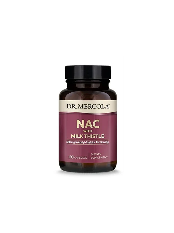 NAC mit Mariendistel 60 Kapseln Dr. Mercola