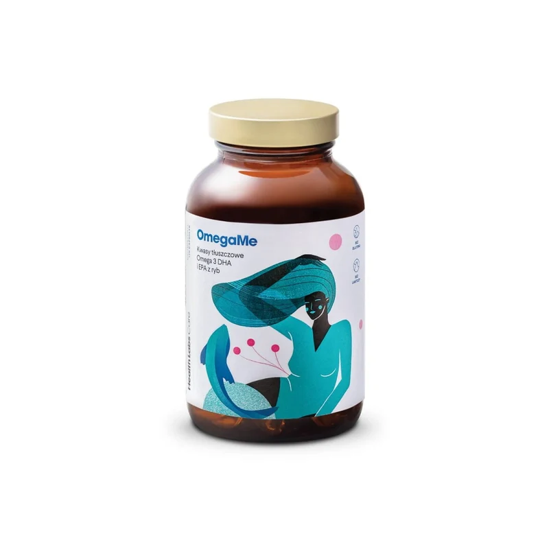 Omega-3-Fettsäuren aus Fisch (Omega Me) 60 Kapseln - Health Labs