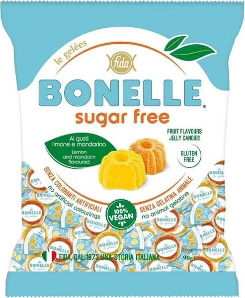 Gelees mit Zitronen- und Mandarinengeschmack - Bonelle 90 g