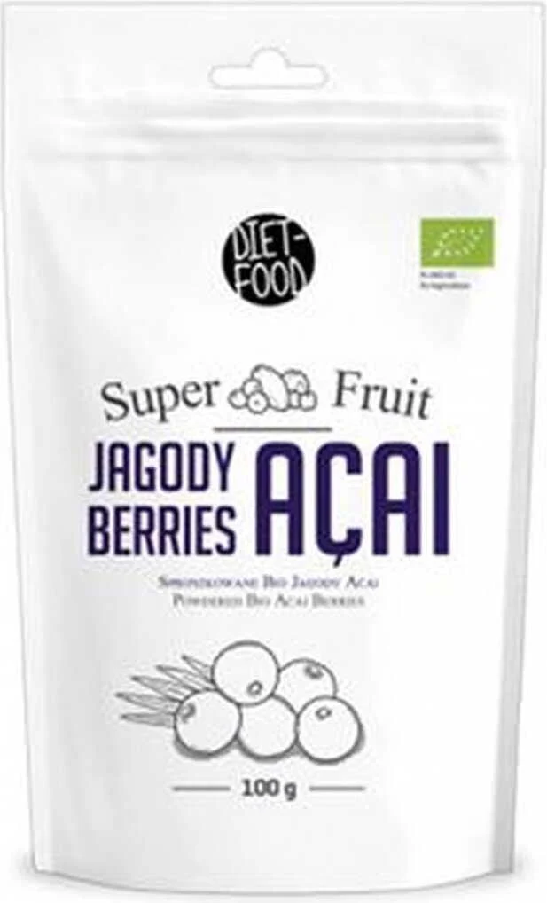Pulverisierte Acai-Beeren BIO 100 g Diet-Food.pl