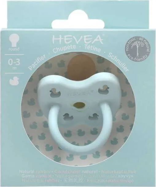 Kieferorthopädischer Gummi-Sauger, Blau, 0-3 Monate - HEVEA