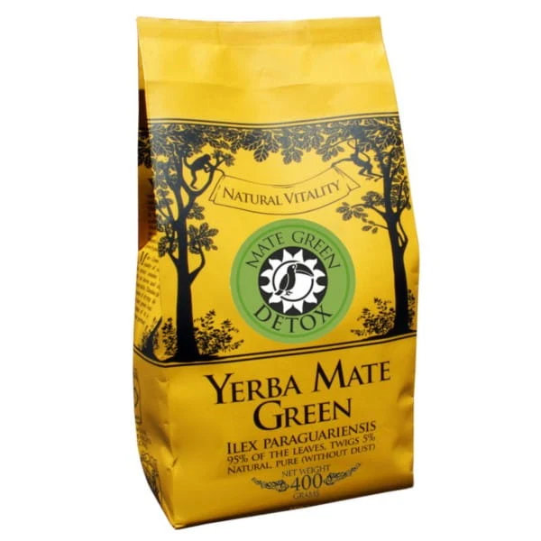 Yerba Mate Grünes Entgiftungsmittel 400 g