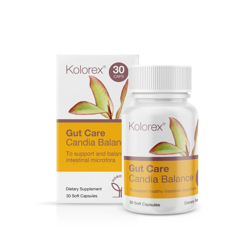 Kolorex Gut Health Supplement Candia Balance 30 Capsules