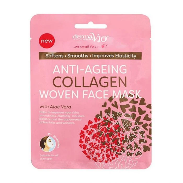DERMA V10 ANTI AGEING Collagen F/Mask