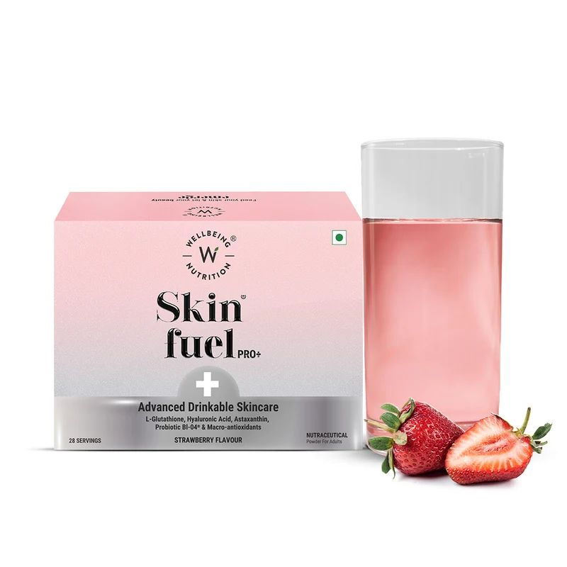 Free Glutathione Skin Fuel Pro+ Strawberry Flavour