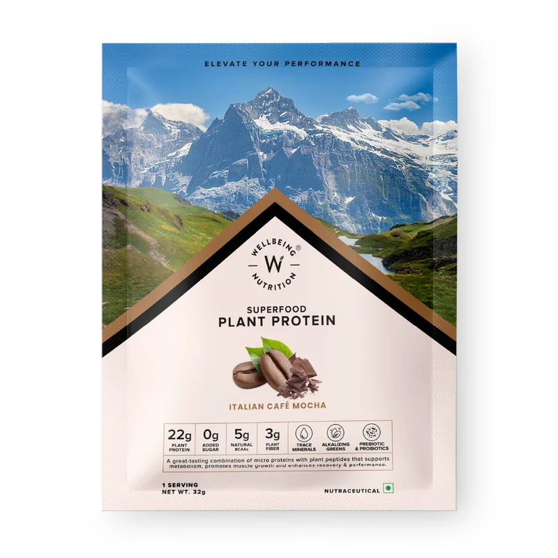 Free Superfood Plant Protein Sampler | Italian Cafe Mocha