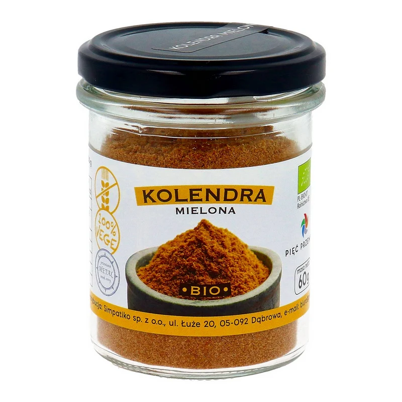 FIVE CHANGES Glutenfreier gemahlener Koriander BIO 60g