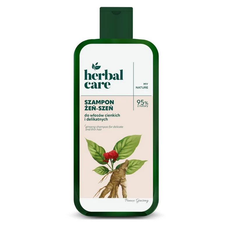 HERBAL CARE Ginseng Shampoo für dünnes und feines Haar 330ml FARMONA