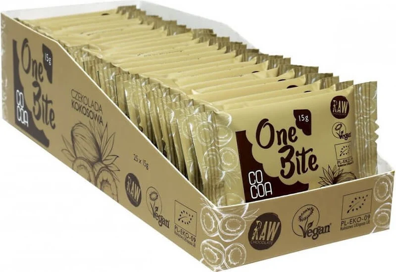 ONE BITE Coconut CHOCOLATE BIO 15 g - COCOA DATE: 01.2026
