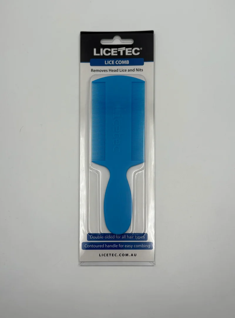 Licetec Blue Plastic Headlice Comb