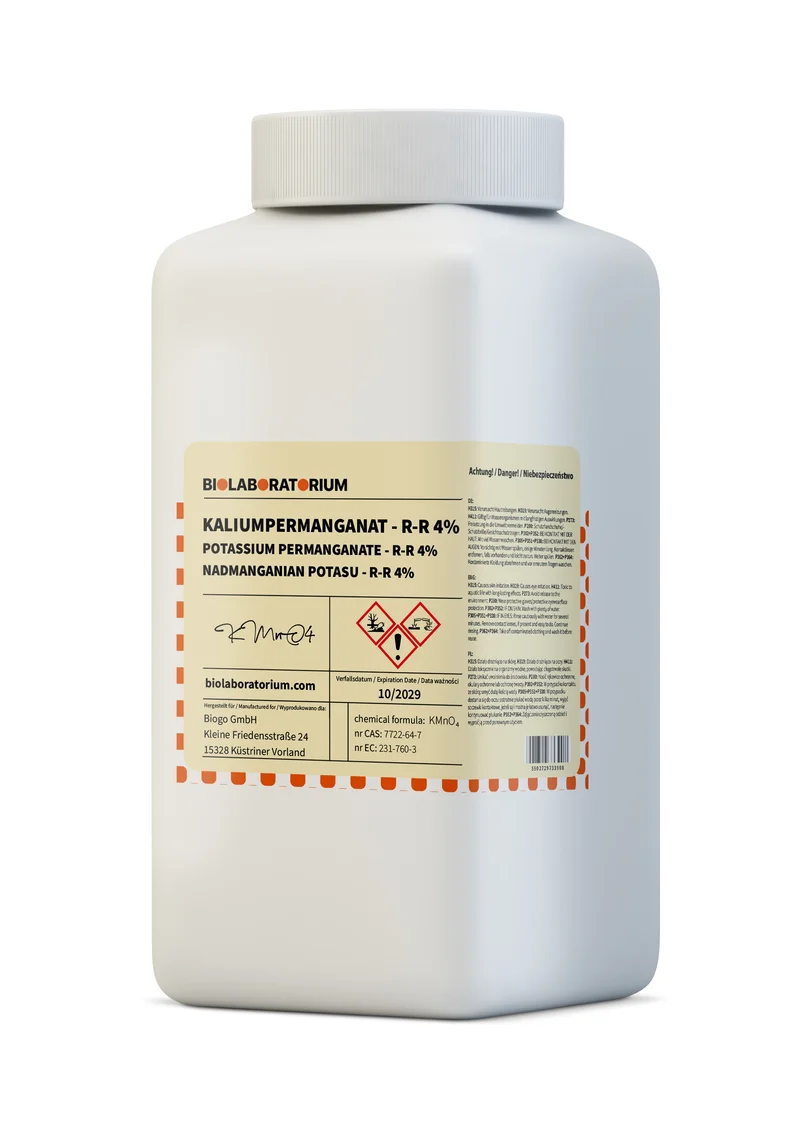 Kaliumpermanganatlösung 4% - rein 1000ml BIOLABORATORIUM