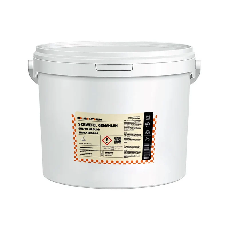 Gemahlener Schwefel 3 kg BIOLABORATORIUM
