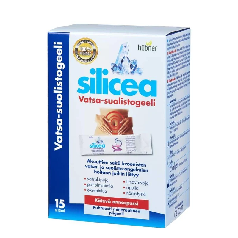 Silicea Mag- och tarmgel 15 påsar