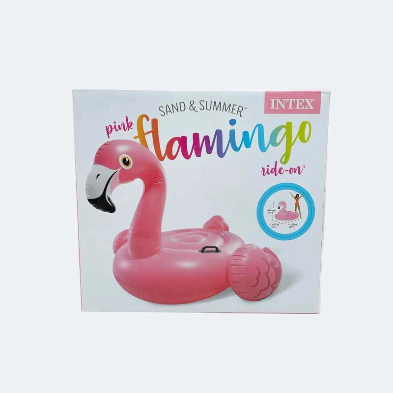 Intex Pink Flamingo Ride-on