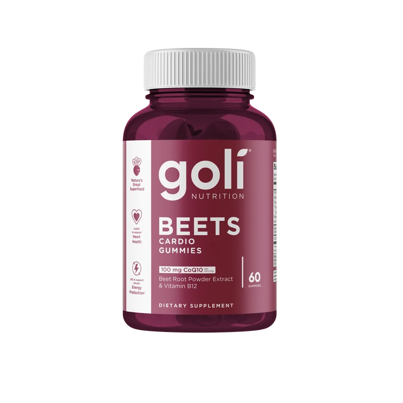 Goli Beets Cardio Gummies 60pcs