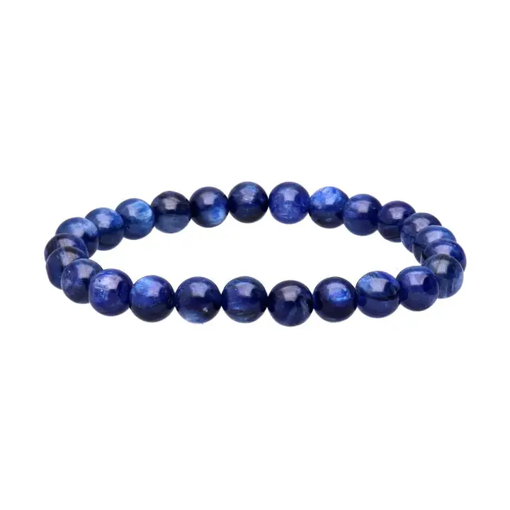 Rannekoru 6mm Sininen Kyaniitti