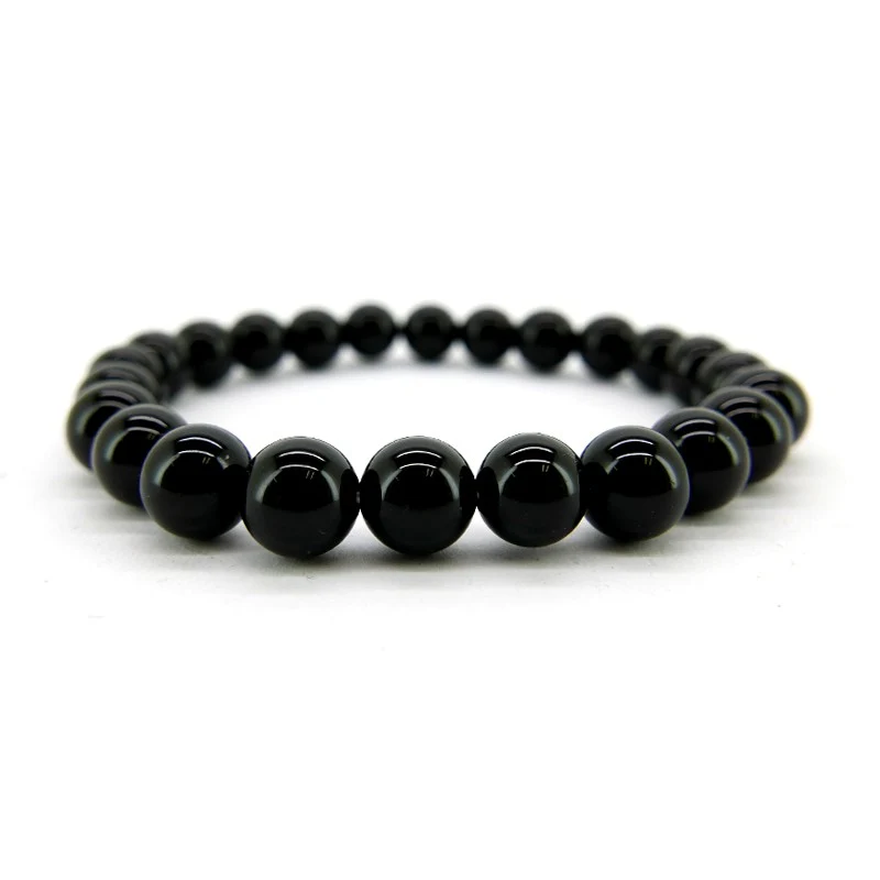 Rannekoru 8mm Musta Onyx