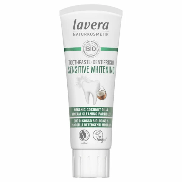 lavera Tandkräm Sensitive Whitening