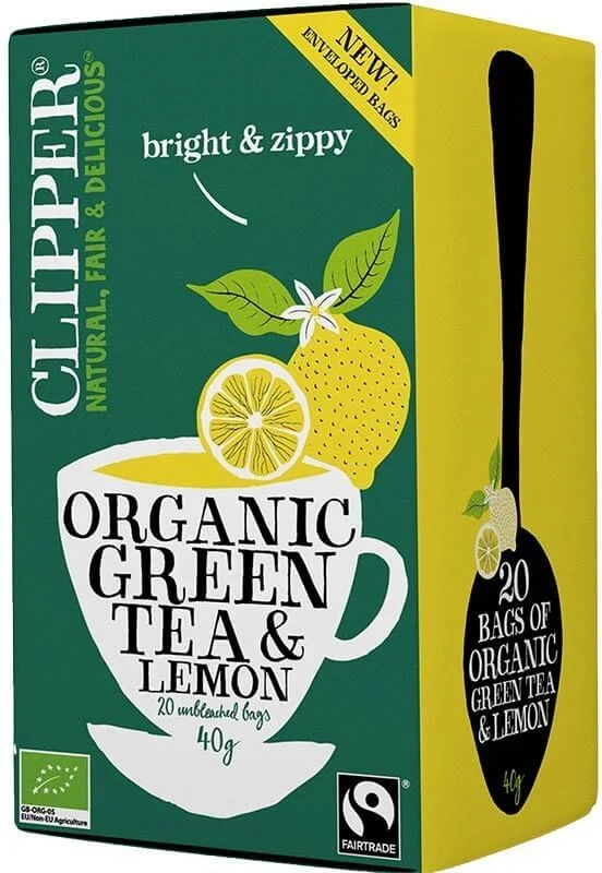 Clipper Green Tea Sitruuna (L) 20pss