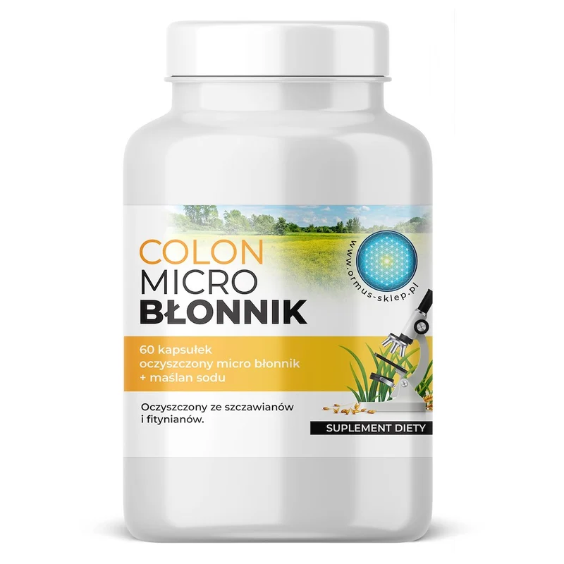 ORMUS Colon Micro Fibre + Natriumbutyrat (60 Kapseln)