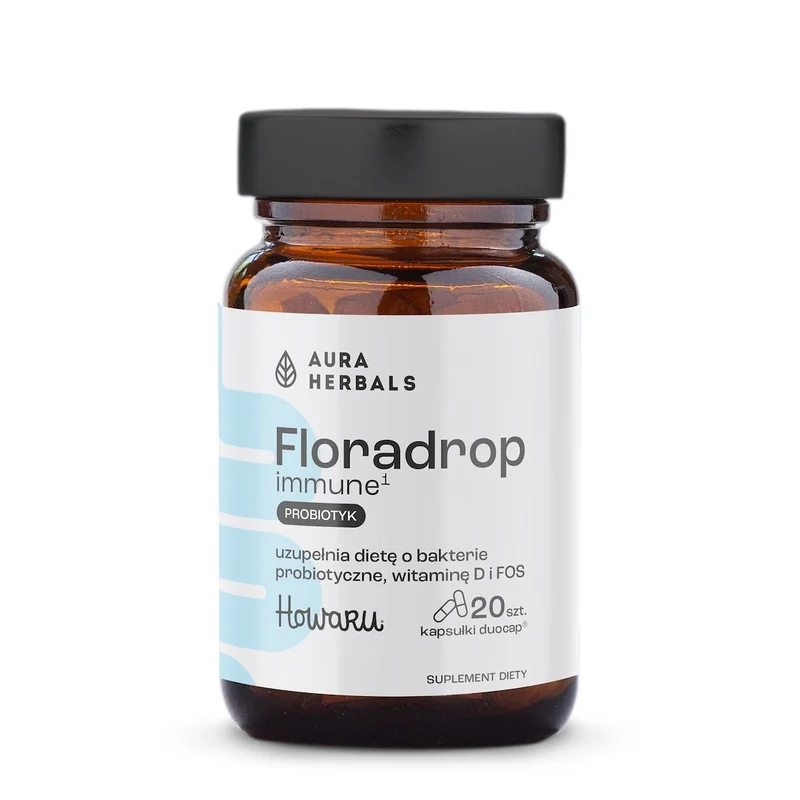 AURA HERBALS Floradrop immun, probiotisch (20 Kapseln).