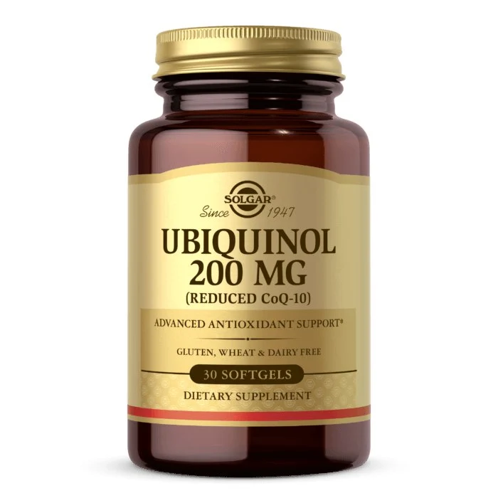 SOLGAR Ubiquinol Q10 Kaneka 200 mg (30 Kapseln)