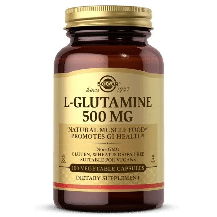 SOLGAR L-Glutamin - L-Glutamin 500 mg (100 Kapseln)