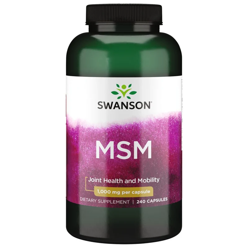 SWANSON MSM 1000 mg (240 Kapseln)
