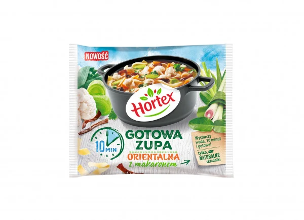 Gefrorene orientalische Suppe mit Hortex-Nudeln 350g