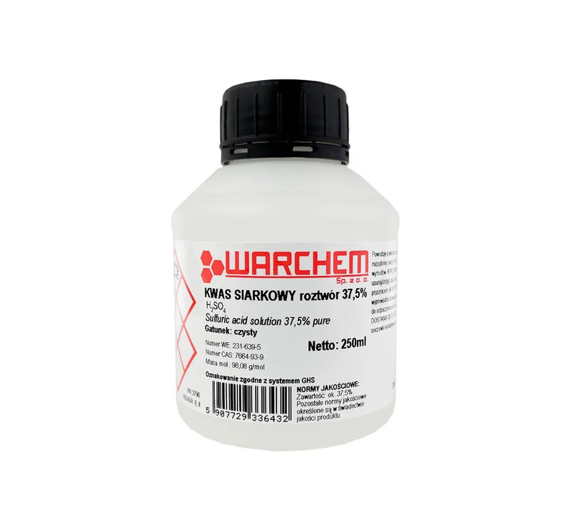 SCHWEFELSÄURE 37,5% - rein 250ml WARCHEM