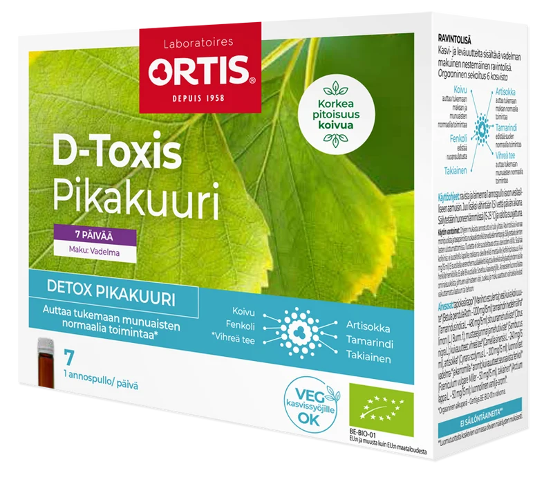 D-Toxis Snabbkur 7 plåster