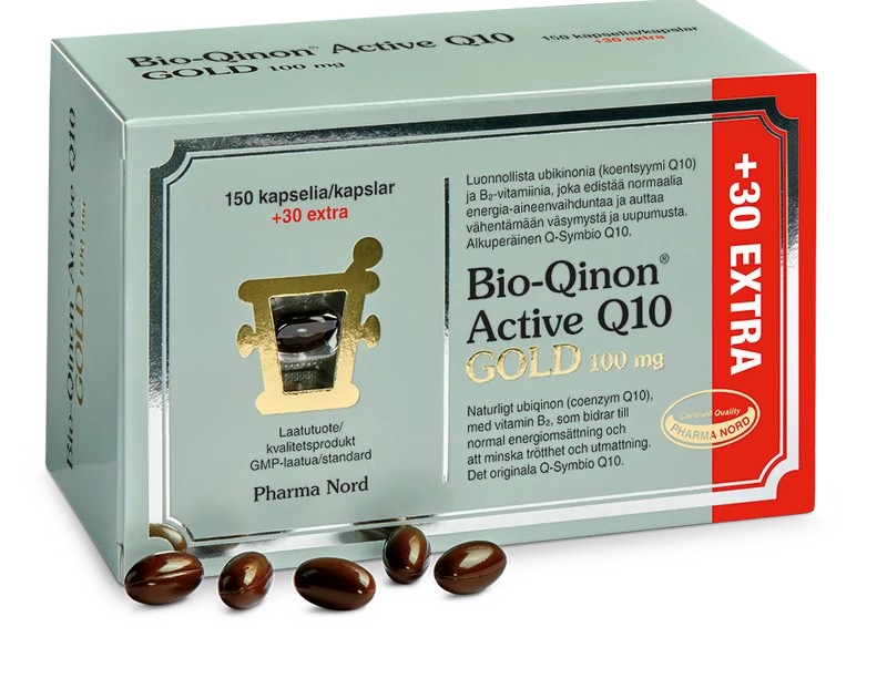 Bio-Qinon Active Gold 100mg 150kps+30