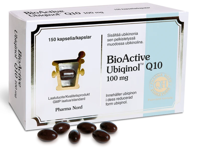 BioActive Q10 Ubiqinol® 100 mg 150 kaps.