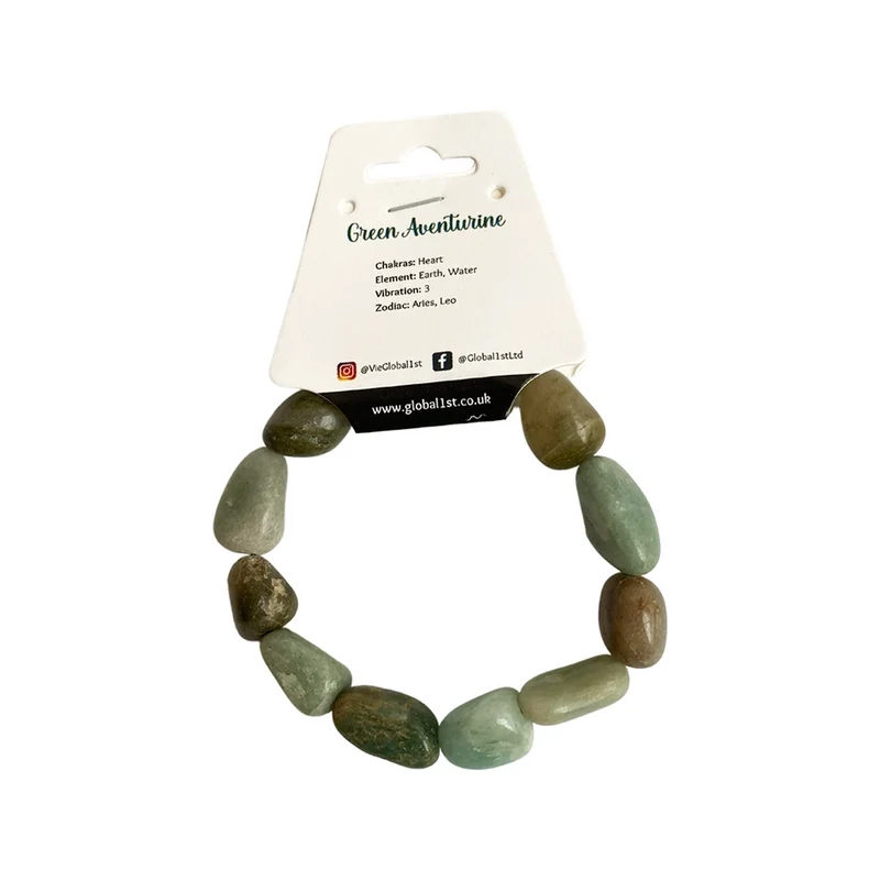 Armband trumslipad Aventurin