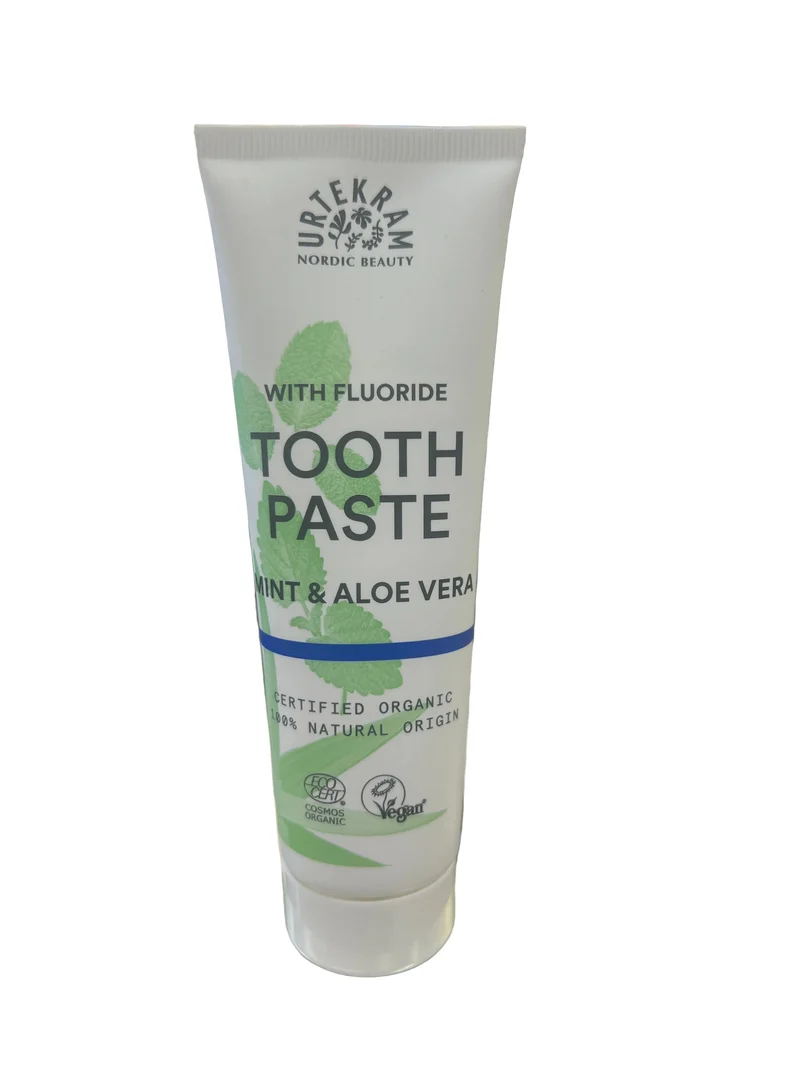 Urtekram Tandkräm Mint & Fluor 75ml