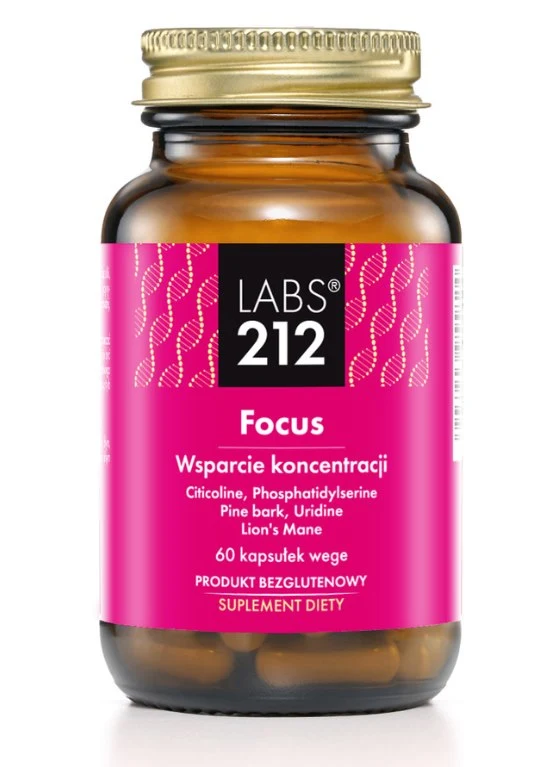 LABS212 Focus - Konzentrationsförderung (60 Kapseln).