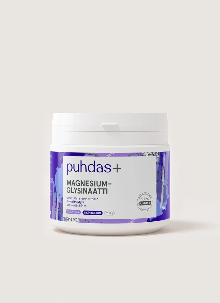 puhdas+ Magnesiumglysinaatti 200g