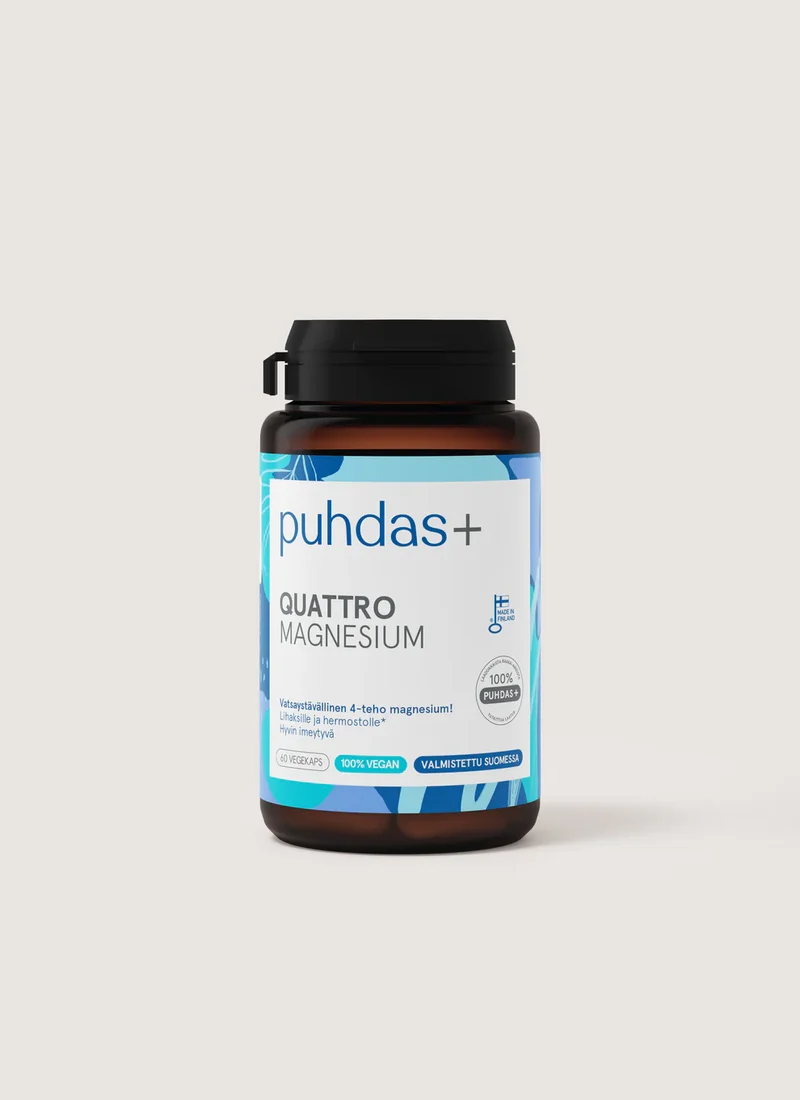 puhdas+ Quattro Magnesium 60kps