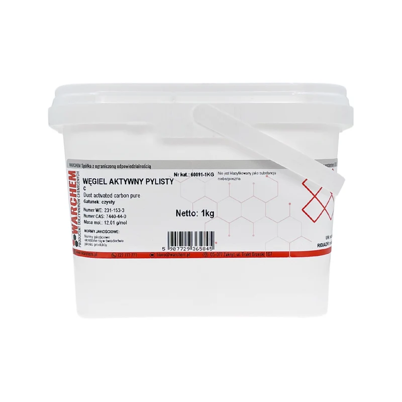 ACTIVE CARBON PYLISH - rein 1kg WARCHEM