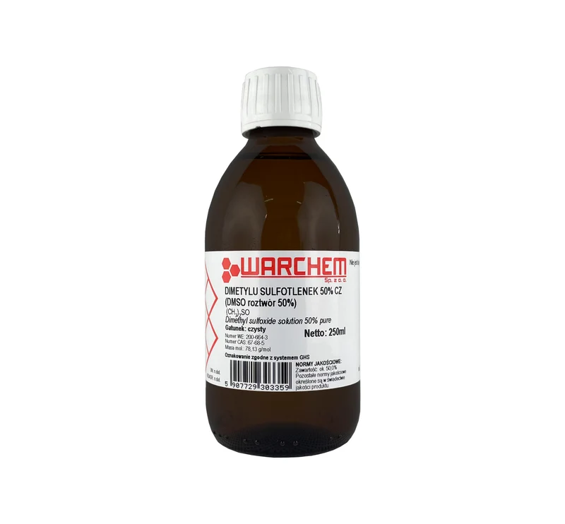 DIMETHYL SULPHOTLENE (DMSO) 50% - rein 250ml WARCHEM