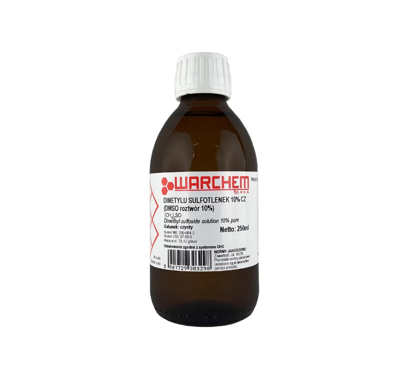 DIMETHYL SULPHOTLENE (DMSO) 10% - rein 250ml WARCHEM